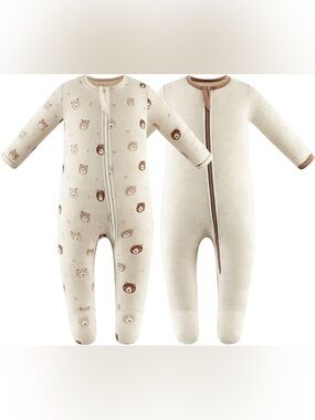 222 - Owlivia Organic Cotton Baby Pajamas